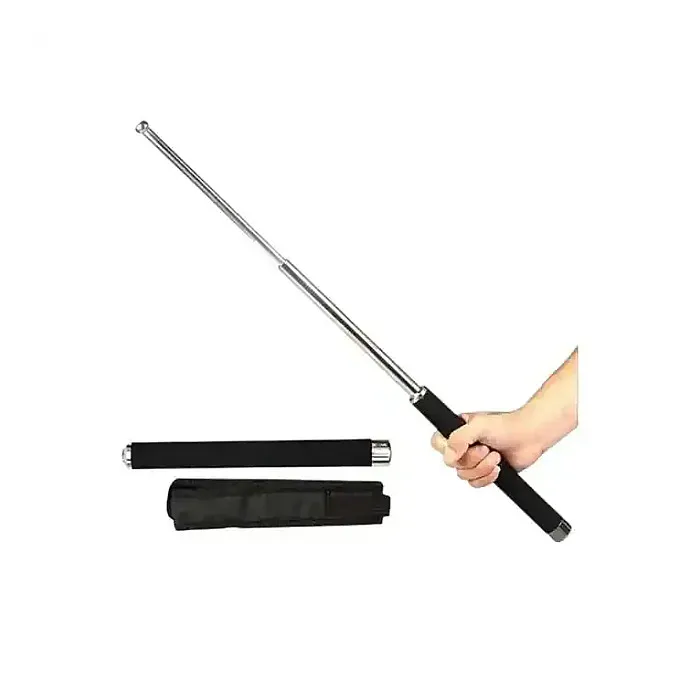 Metal Extendable Self-Defense Stick With Bag Metal Extendable Self-Defense Stick With Bag