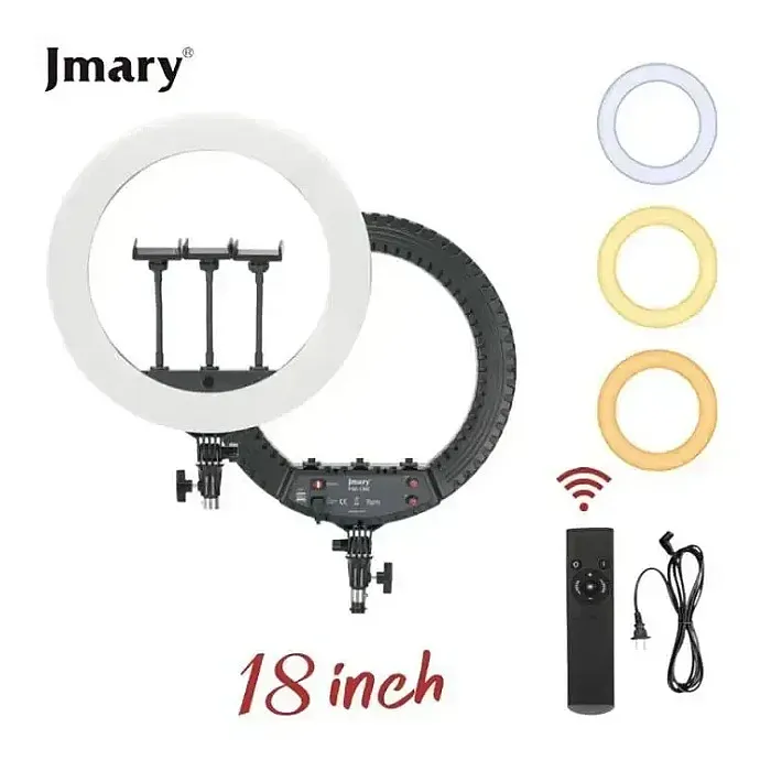 Jmary FM-18R 18-inch Selfie Ring Light (No stan)