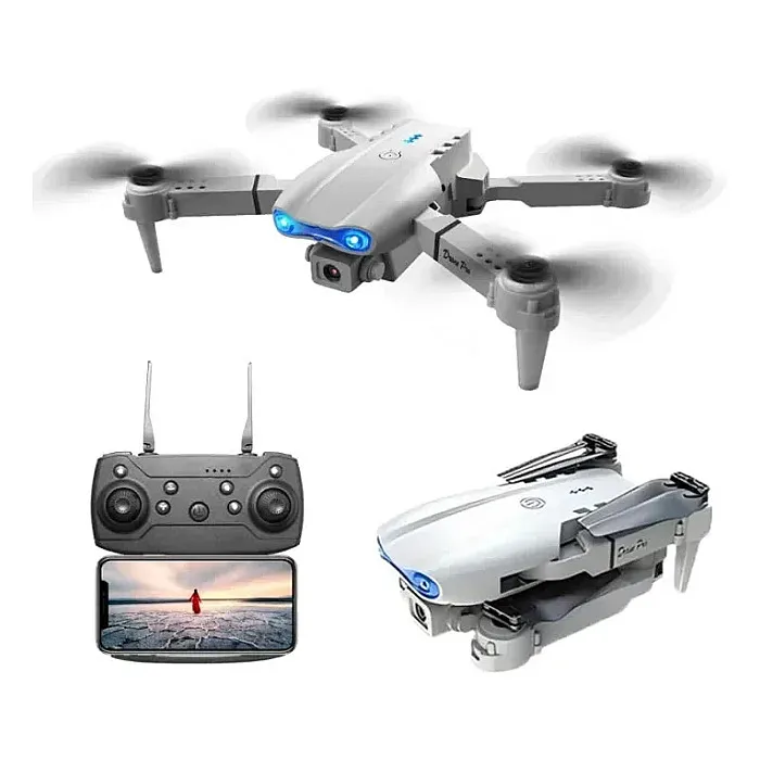 E99 Drone With Camera, Dual Camera FPV WiFi, Foldable RC Quadcopter Drone, Remote Control Drone Toys For Beginners Men's Christmas Halloween Gifts,Indoor And Outdoor UAV, Contain Battery (Gray) E99 Drone With Camera, Dual Camera FPV WiFi, Foldable RC Quadcopter Drone, Remote Control Drone Toys For Beginners Men's Christmas Halloween Gifts,Indoor And Outdoor UAV, Contain Battery (Gray)