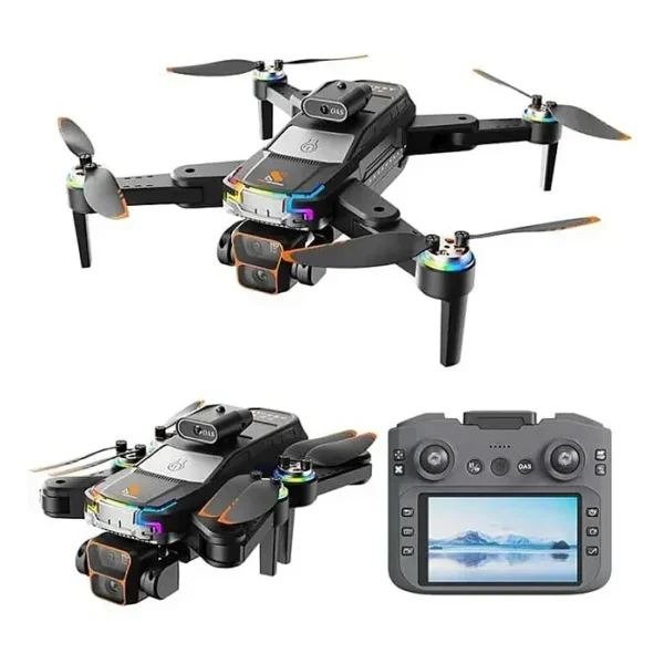 JS39P 4K Gimbal Duel Camera Drone with 9-Inch Display Remote controle Optical Flow sensor and Obstacles Avoidance Sensor Drone 2026