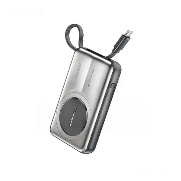 Awei PA-22 10000mAh 22.5W Wireless Built-in Type Cable Power Bank