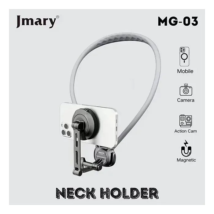 Jmary MG-03 Magnetic Neck Holder for POV Shooting