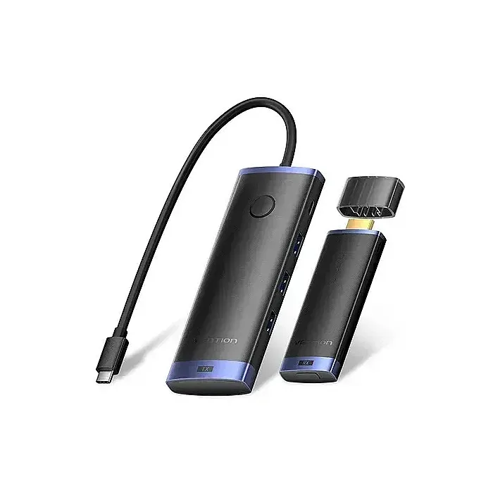 Vention TPVBB 6-in-1 USB-C Wireless HDMI Multifunction Docking Station