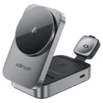 Acefast E22 3-in-1 22.5W Desktop Wireless Charging Station (Fast Magnetic Wireless Charger)