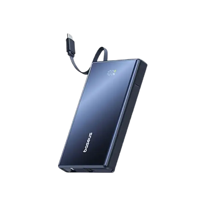 Baseus PicoGo 10000mAh 22.5W Fast Charging Power Bank with Built-in Dual-Cables