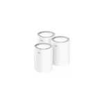 CUDY M3000-(3Pack)-AX3000 Dual-Band Mesh Wi-Fi 6 System Gigabit Router (White)