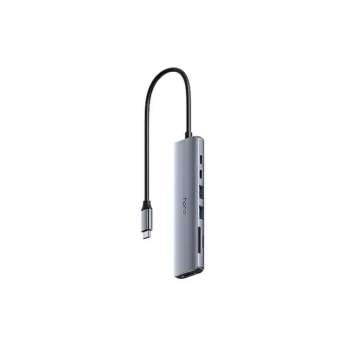 CUDY UH407 7-in-1 USB-C Hub 4K HDMI 60Hz SD/TF Card Reader 100W PD Dock