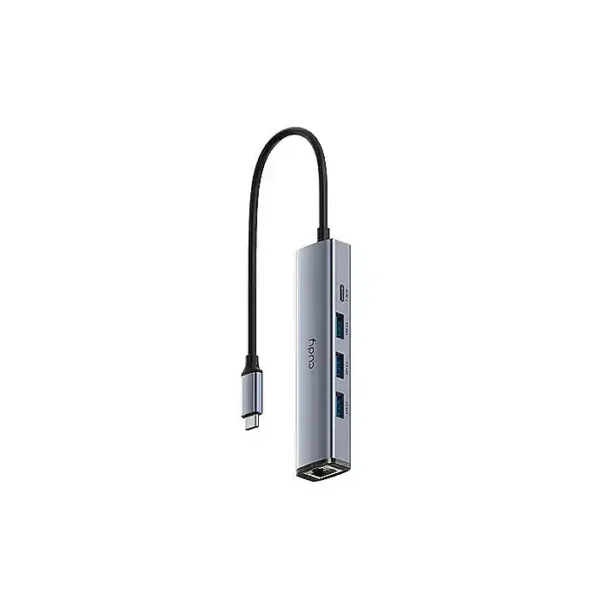 CUDY UH605 5-in-1 USB Hub with Gigabit Ethernet USB-A 3.2 Docking Station