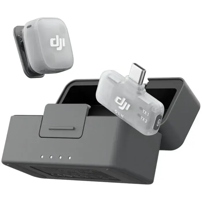 DJI Mic Mini 2 (1 TX + 1 Mobile RX + Charging Case) wireless microphone