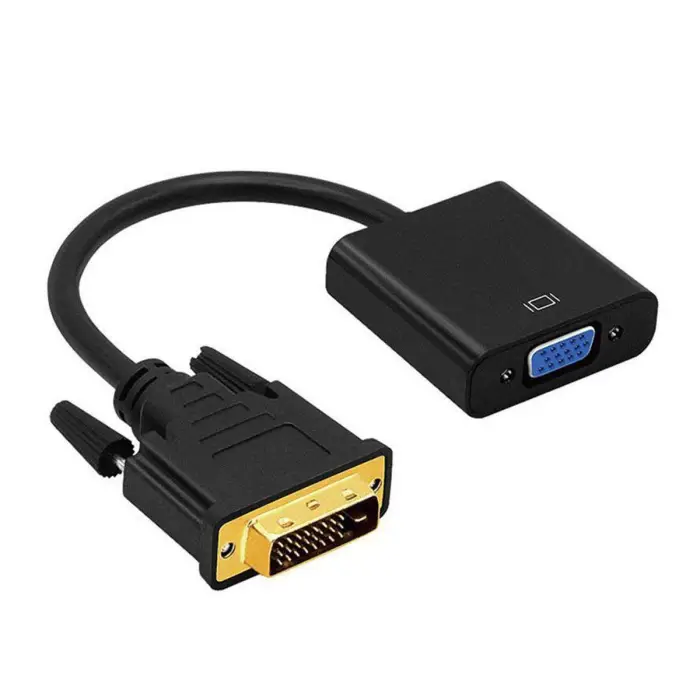 DVI-D to VGA Converter adapter-black DVI-D to VGA Converter adapter-black