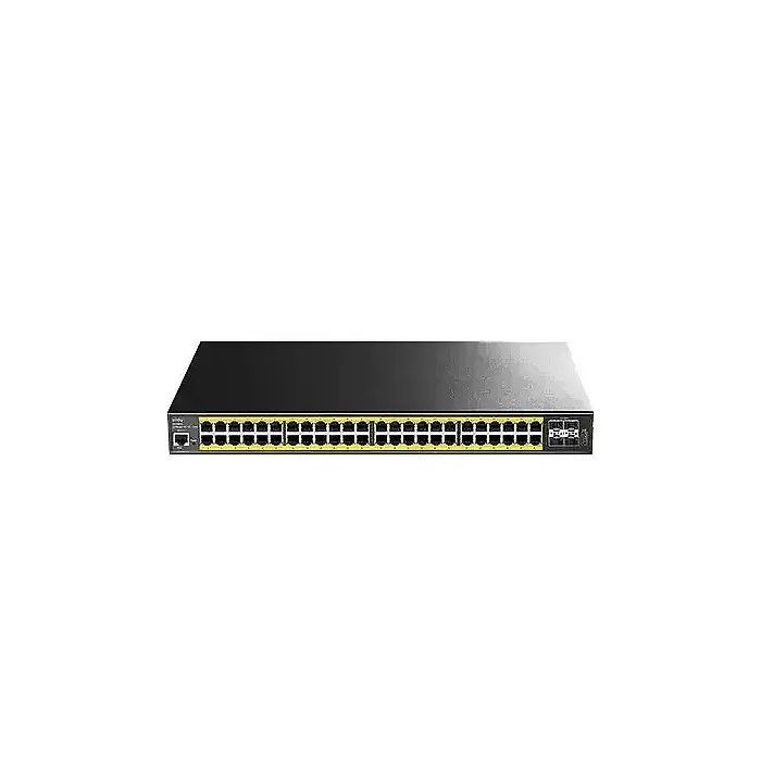 CUDY GS2048PS4 48-Port Gigabit PoE++ L2 Managed Switch 4×10GbE SFP+ 720W