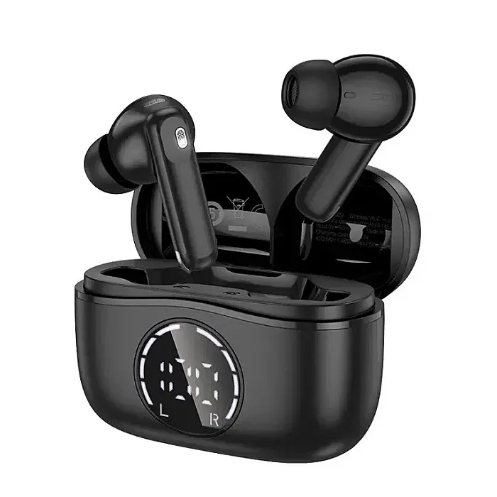 Hoco EQ22 Singer True Wireless Earbuds ANC ENC Bluetooth 5.4 10mm Driver LED Display 28H Battery
