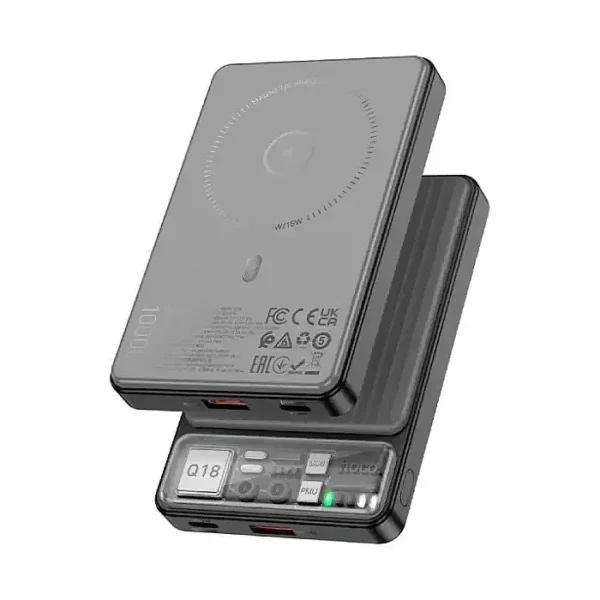 Hoco Q18 22.5W 10000mAh Wireless Magnetic Power Bank