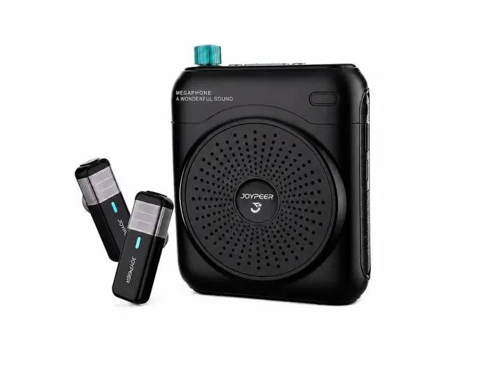 JOYPEER X1 TALK Portable Voice Amplifier with Dual Wireless Microphones