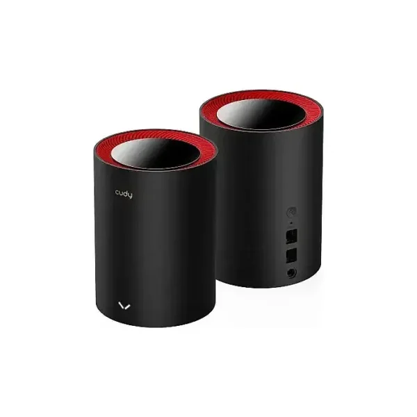 CUDY M3000-(2Pack)-AX3000 Dual-Band Mesh Wi-Fi 6 System Gigabit Router
