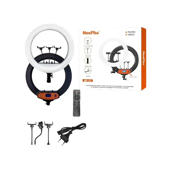 NeePho NP-21 54cm Professional LED Ring Light (No Stan) NeePho NP-21 54cm Professional LED Ring Light (No Stan)