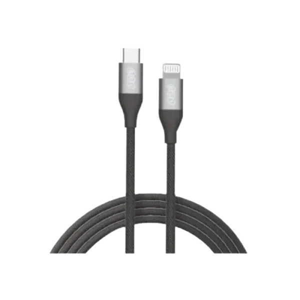 QCY DC23 27W Braided Type-C to Lightning Cable