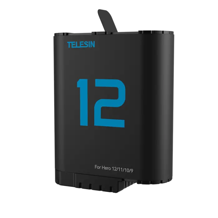 TELESIN Decoded Battery for GoPro Hero 12/11/10/9 Black TELESIN Decoded Battery for GoPro Hero 12/11/10/9 Black
