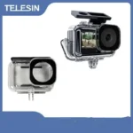 TELESIN Waterproof Case for DJI Action 5 Pro/4/3 – Diving Protective Housing for Sports Camera Accessories