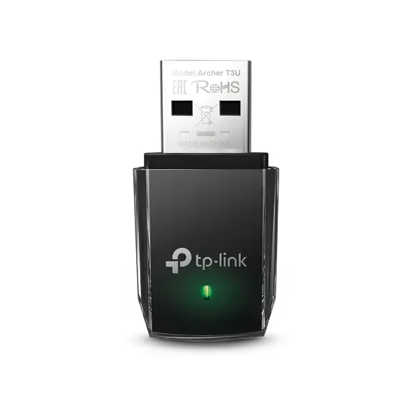 TP-Link Archer T3U Nano AC1300 Dual Band MU-MIMO USB WiFi Adapter TP-Link Archer T3U Nano AC1300 Dual Band MU-MIMO USB WiFi Adapter