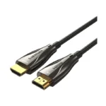 VENTION ALSBV 4K Fiber Optic HDMI Male to Male Cable 40M Black Zinc Alloy Type