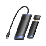 VENTION TPVBB USB-C to HDMI + USB 3.2 Gen 1 Type C + USB 3.0*3 + PD Power Supply Wireless HDMI Docking Station 0.15M Black